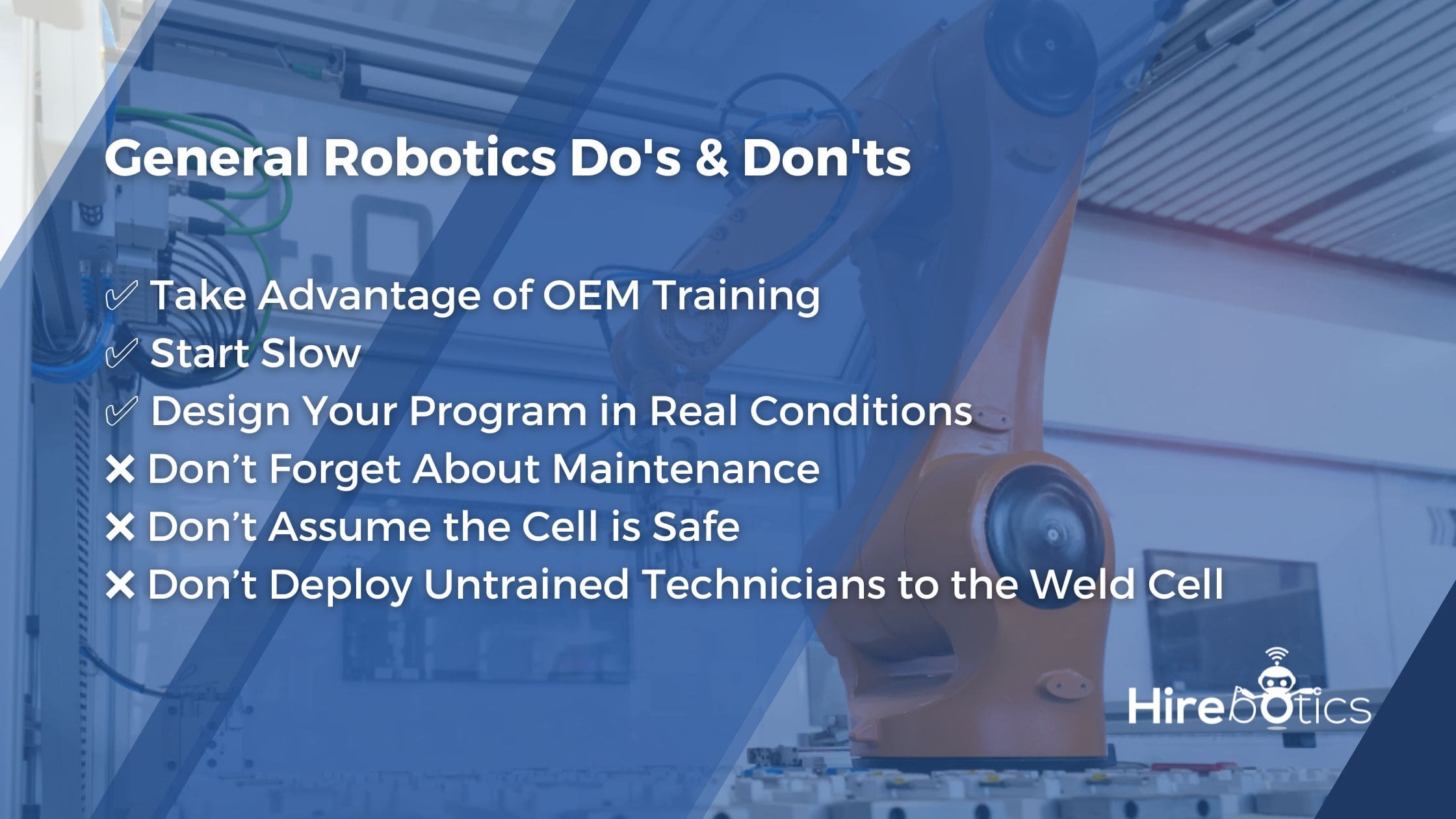 Robotic Welding Programming Best Practices & Challenges